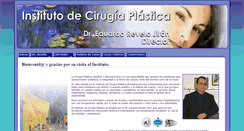 Desktop Screenshot of cirugiaplasticarevelo.com